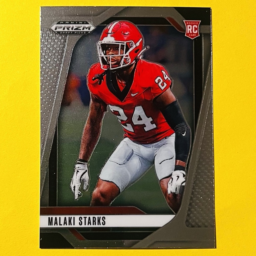 2025 Panini Prizm Draft Picks Malaki Starks Rookie RC #32 Georgia Bulldogs